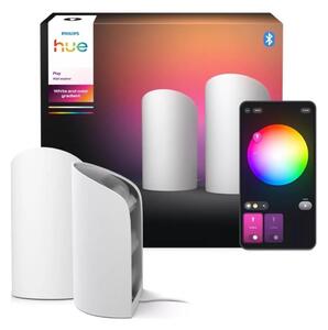 Philips - комплект от 2 димируеми LED RGBW осветителни тела Hue PLAY Wall Washer LED/20W/230V 2000–6500K бели