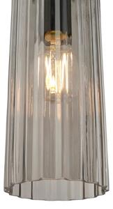 Nordlux - Полилей на кабел MIELLA 3xE27/25W/230V черен/опушен