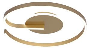 LED таванно осветително тяло LORENZO LED/22W/230V Ø 50 см, златно