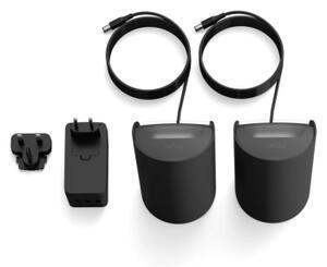 Philips - Комплект от 2 димируеми LED RGBW осветителни тела Hue PLAY Wall Washer LED/20W/230V 2000–6500K черни