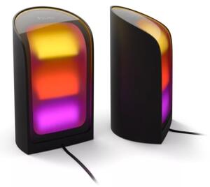 Philips - Комплект от 2 димируеми LED RGBW осветителни тела Hue PLAY Wall Washer LED/20W/230V 2000–6500K черни