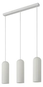 Nordlux - Полилей на кабел MIELLA 3xE27/25W/230V бял