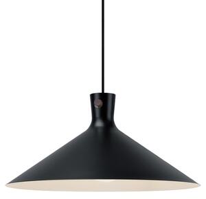 Nordlux - Висяща лампа на кабел DORINA 1xE27/60W/230V черна Ø 45 см