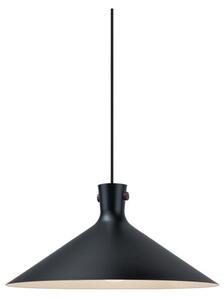 Nordlux - Висяща лампа на кабел DORINA 1xE27/60W/230V черна Ø 45 см
