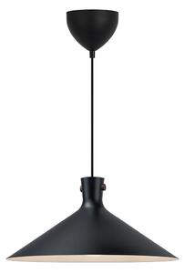 Nordlux - Висяща лампа на кабел DORINA 1xE27/60W/230V черна Ø 45 см