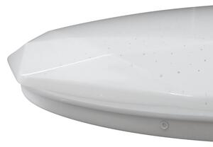 LED плафон HEX, 72W, 230V, 3000–6000K, Ø 50 см, бял, с възможност за димиране + дистанционно управление