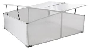 VidaXL Парник за разсад с 4 капака, 108x41x110 см