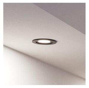 Eglo 902249 - LED за баня вградено точково осветително тяло BARRANCO 1xGU10/4,5W/230V IP44 черно