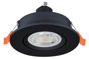 Eglo 902264 - LED вградено точково осветително тяло BARRANCO LED/4,8W/230V черно