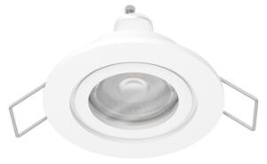 Eglo 902247 - LED вградено таванно точково осветително тяло BARRANCO 1xGU10/4,5W/230V IP44 бяло