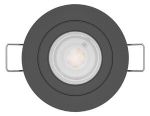 Eglo 902264 - LED вградено точково осветително тяло BARRANCO LED/4,8W/230V черно