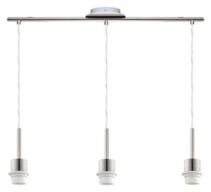 Eglo - LED полилей с кабелно окачване TUNJA 3xE27/60W/230V кремав