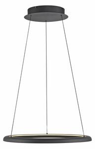 Schöner Wohnen 15570-18-LED, димируема висяща лампа на кабел QUILLO LED/36W/230V Ø60 см, черна