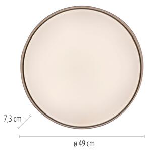 Schöner Wohnen 14595-39 - LED димируемо таванно осветително тяло TAVOLI LED/34W/230V сиво + дистанционно управление