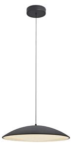 Schöner Wohnen 14607-18-LED с димер висящ полилей на кабел LENTE LED/23W/230V Ø50 см черен