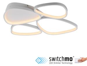 Schöner Wohnen 14038-16 - Димируем LED плафон PEBBLES LED/35,5W/230V бял