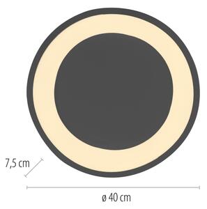 Schöner Wohnen 14233-18 - димируема LED таванна лампа MONTA LED/21W/230V черна