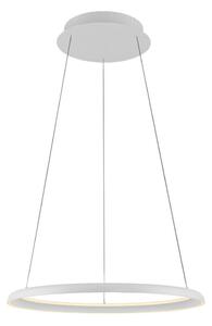 Schöner Wohnen 15570-16-LED Висяща лампа QUILLO на кабел, димируема LED/36W/230V, Ø60 см, бяла
