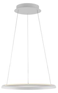 Schöner Wohnen 15570-16-LED Висяща лампа QUILLO на кабел, димируема LED/36W/230V, Ø60 см, бяла