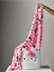 Sinsay - Детско одеяло Hello Kitty - розов
