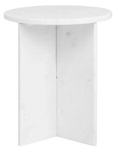 Мраморна кръгла странична масичка ø 40 cm Savio – Premier Housewares