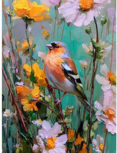 Печатна картина с включена рамка 60x80 cm Fringilla – Styler