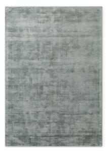 Светлосин ръчно изработен килим от вискоза 80x150 cm Noemi – Vikosa