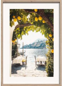 Печатна картина с включена рамка 50x70 cm Lemon View – Styler