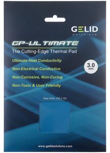 GELID GP-ULTIMATE 120×120 THERMAL PAD, Single Pack (1pc included): 3 mm, Density (g/cm3): 3.2, Size (mm): 120 x 120, Thermal Conductivity (W/mK): 15