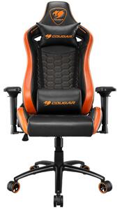 COUGAR OUTRIDER S, Gaming Chair, Body-embracing High Back Design, Premium PVC Leather, Head and Lumbar Pillow, 180º Reclining, Full Steel Frame, 4D Adjustable Armrest, Class 4 Gas Lift Cylinder