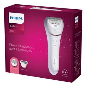 PHILIPS Epilator series 8000 wet&dry legs and body 7 attachments