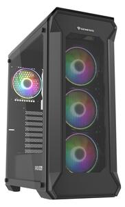 Кутия за компютър Genesis Gaming PC Case IRID 505 ARGB V2 Midi Tower Window Black