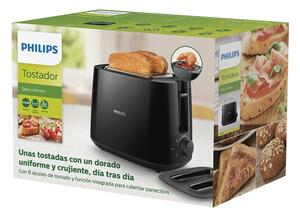 PHILIPS Daily Collection Toaster 8 settings Integrated bun warming rack Compact design