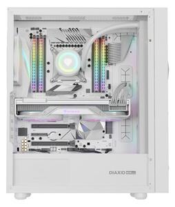 Кутия за компютър Genesis PC Case DIAXID 605 RGB Mini Tower Window, White