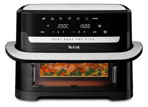 Фритюрник с горещ въздух Tefal EY9278E0, 9 л. вместимост, 6 програми, кошница с 2 зони за готвене, 2700W