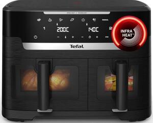 Фритюрник с горещ въздух Tefal EY9478E0, 11 л. вместимост, 7 програми, две кошници, таймер, 2700W
