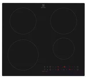 Индукционен плот за вграждане Electrolux EIT60433CT, 4 нагревателни зони, функция CleverHeat, черен