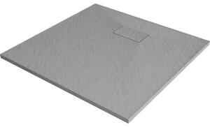 Mexen Hugo квадратен душ корито SMC 80 x 80 см, сив - 42618080