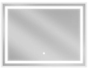 Mexen Miko осветено огледало за баня 80 x 60 см, LED 6000K, антипара - 9819-080-060-611-00