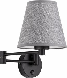 BRILAGI - Стенна лампа NUBILA 1xE27/15W/230V сива/черна