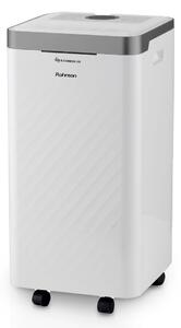 Обезвлажнител на въздух Rohnson R-91710, 200W, 2.5 l резервоар, подходящ за помещения с площ до 45m², въглероден филтър, йонизация, бял