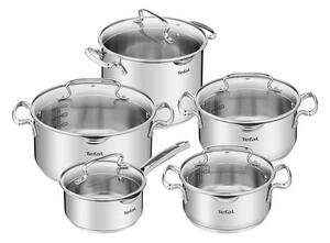 Комплект съдове 10 бр. от неръждаема стомана DUETTO+ G719SA55 – Tefal