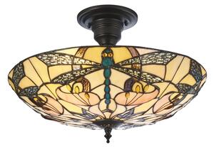 Endon 111892 - Елегантна плафониера в стил Тифани ASHTON, 3×E27 (10W), 230V, Ø 45 см