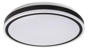 Rabalux 71412 - LED димируема таванна лампа CORLET 20W/230V 3000-6500K Ø38,5 см черна + дистанционно управление