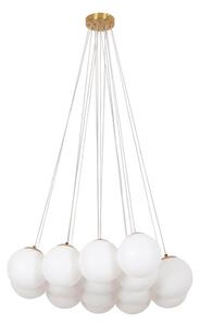 Brilagi - Полилей на кабел GLOBE 15xE14/15W/230V бял