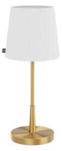 ByRydens 4002730-6501 - Настолна лампа LUMI 1xE27/8W/230V бяла/златна 48,5 см