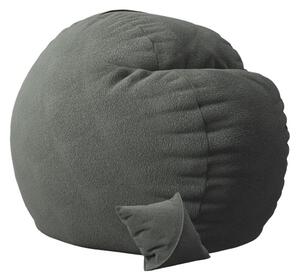 Комплект, Барбарон и декоративна възглавница 800л., King Size XL - Smoke Grey, Перящ се калъф, Трансформира се в легло, Пълнеж с микс от мемори пяна и дунапрен, Гама Premium
