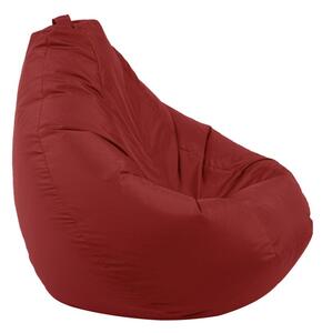 Калъф за пуф круша, 320л., Nirvana Grande - Teteron Red, (Не съдържа пълнеж), за открито