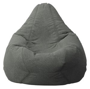 Калъф за пуф круша, 220л., Nirvana Hobbit - Smoke Grey, (Не съдържа пълнеж), Гама Premium