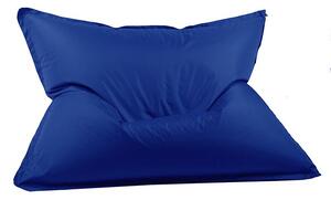 Пуф Голяма възглавница, 350л., Magic Pillow - Teteron Blue, Перящ се калъф, За открито, Пълнеж от Полистиролни перли